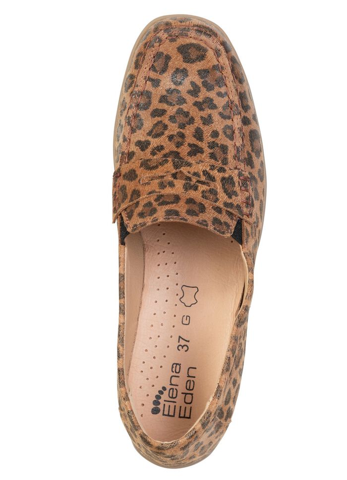 ELENA EDEN, chique damespantoffels, breedte G, met uitneembaar voetbed 