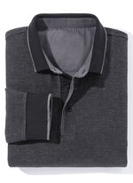 Poloshirt in 3 kleuren ZWART