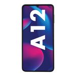 Samsung A12 Galaxy-smartphone ZWART