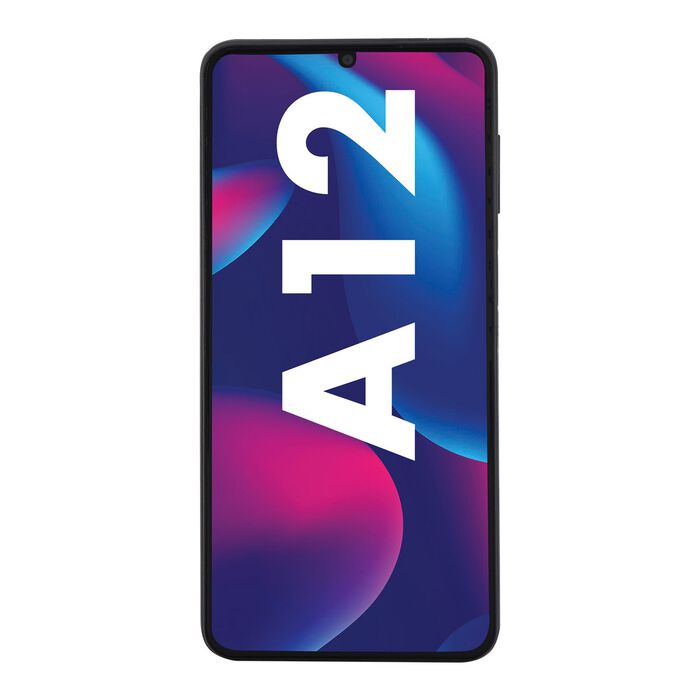 Samsung A12 Galaxy-smartphone ZWART