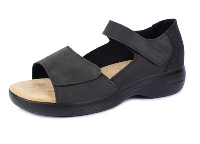 Comfortabele sandalen, breedte H, met klittenbandsluiting 