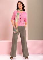 Broek in comfortabele slip-on-stijl 