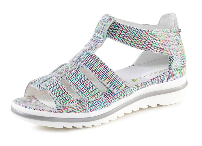 Waldl&auml;ufer, comfortabele damessandalen, breedte H, met uitneembaar voetbed 