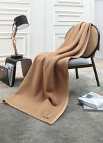 Deken gemaakt van scheerwol en kamelenhaar 