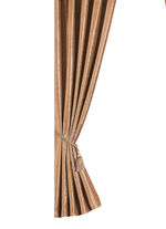 Overgordijn met universele railband BEIGE