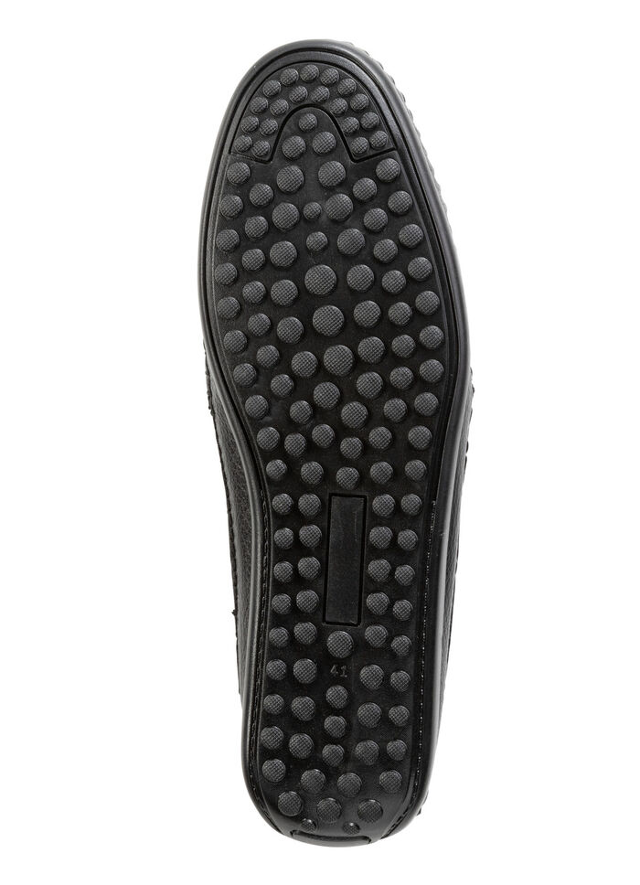 GINO GALANTE, lichte herenpantoffels, met elastische band ZWART