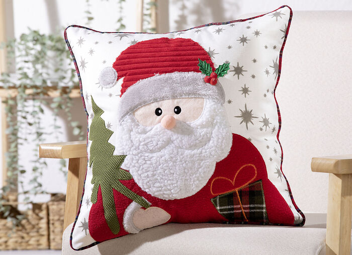 Kussensloop kerstman