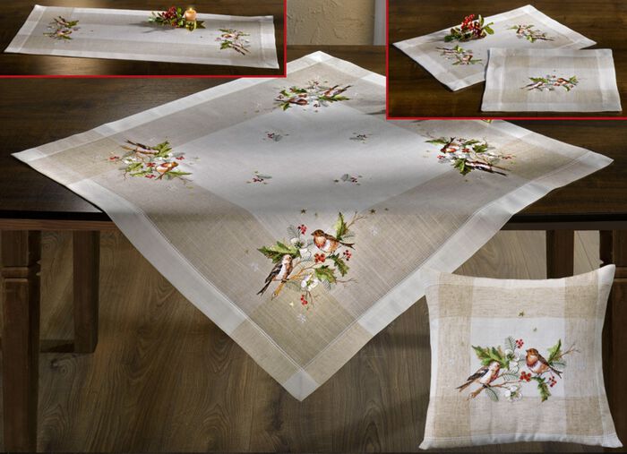 Tafel- en kamerdecoratie, kussenhoes met ritssluiting 