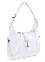 Tas Laurina van generfd nappaleer WIT