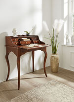 Secretaresse met uitschuifbaar tafelblad 