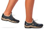Rieker, sportieve damessneakers, met uitneembaar voetbed 