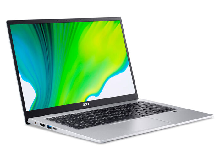 Acer Swift SF114-34 notebook met 14 inch full HD-scherm ZILVER