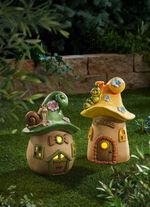 Zonne-paddenstoelenhuis 