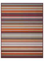 Dekbed met velours rand VEELKLEURIG