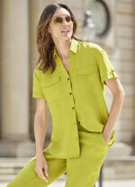 Blouse met reverskraag LIMETTE