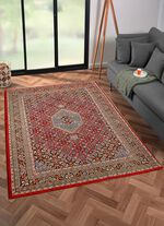 Handgetufte bruggen en tapijten van 100% scheerwol 