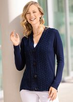 vest in materiaalmix 