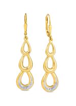 Oorbellen met diamanten 