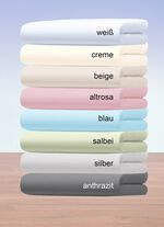 Jersey stretch elastaan hoeslakens deluxe in hoge kwaliteit 