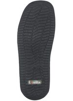 Veterschoen van nappaleer met een gekreukelde structuur BORDEAUXROOD