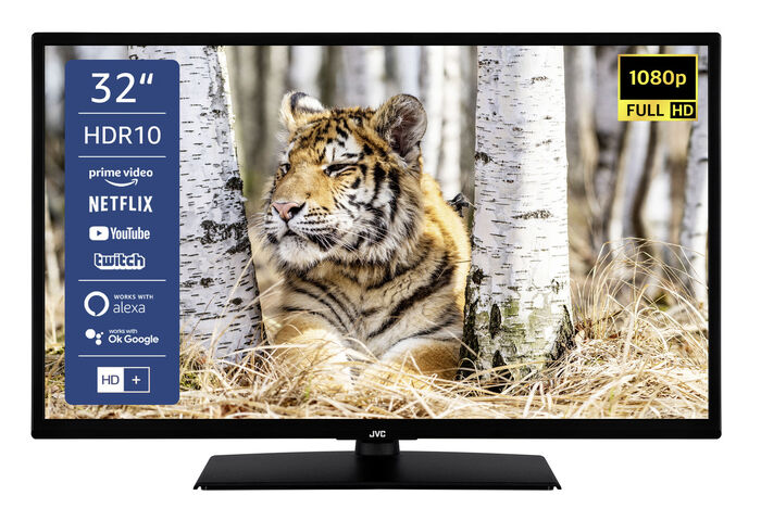 JVC LT-32VF5157 LED TV met Full HD resolutie 