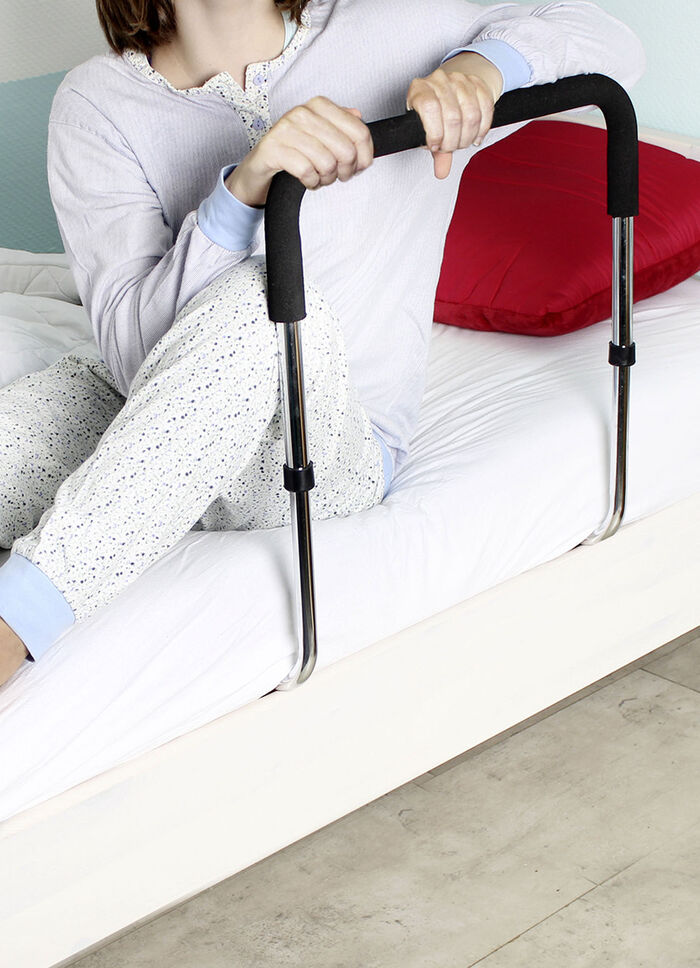 Vergemakkelijkt het opstaan: Bed-opstahulp