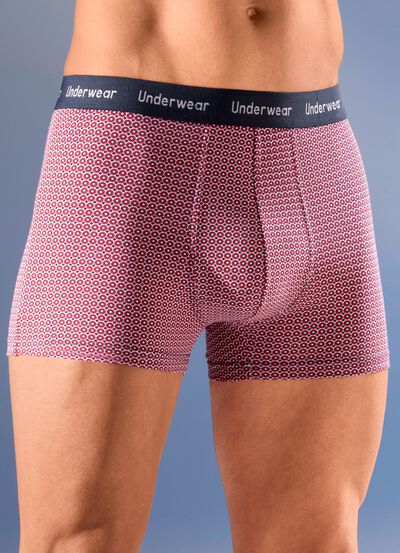 Set van drie broeken met elastische tailleband 