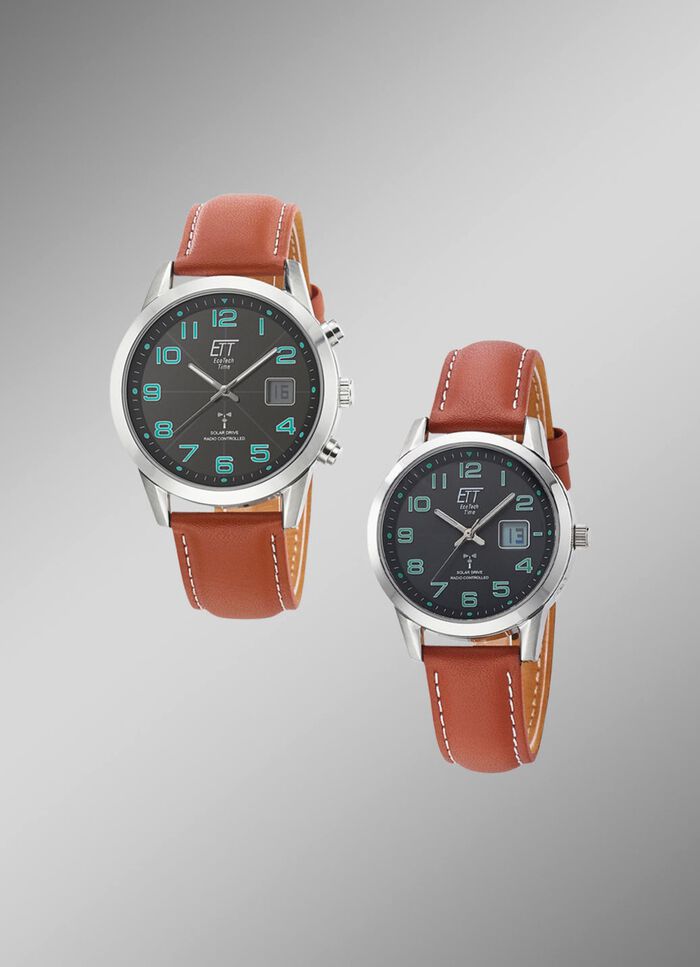 Radiogestuurde zonneklokken van ETT-partner 