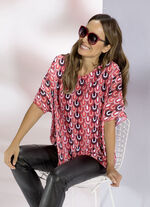 Zeer modieuze ponchotuniek 