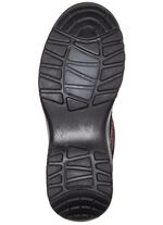 ELENA EDEN veterschoen van gedeeltelijk reli&euml;fnubuckleer 