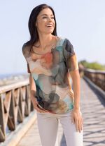 Shirt met all-over print 