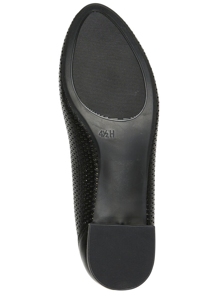 ELENA EDEN pumps met luchtige perforaties ZWART