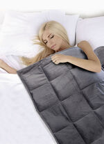 Verzwaringsdeken met glasparelvulling 