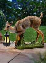 Reekalfje met zonne-lampje 