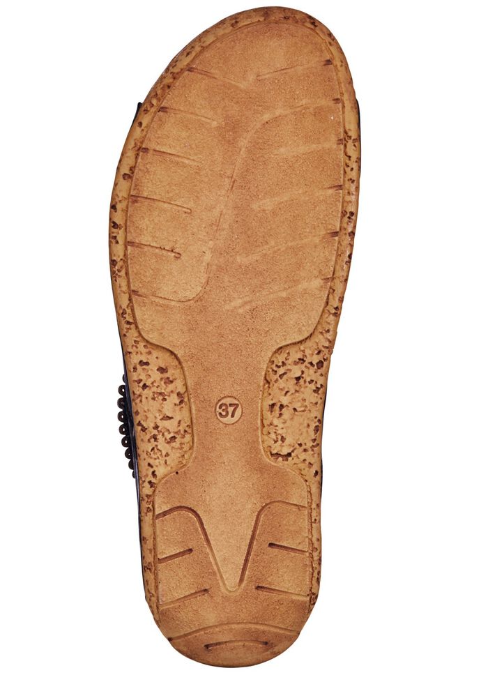 Gemini, comfortabele damesmuiltjes, breedte G, met klittenbandsluiting 