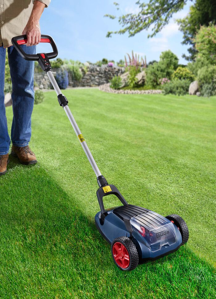 Accu-eenhandgrasmaaier ERM 18-0 (accu en oplader niet inbegrepen) 