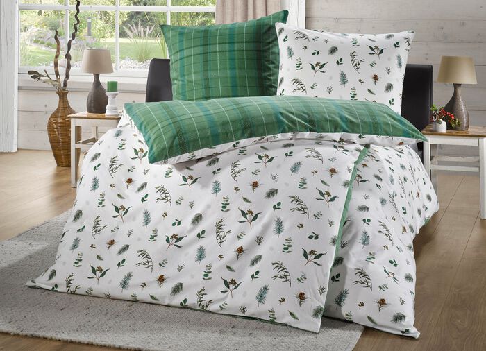 Zacht, omkeerbaar beddengoed van puur katoen 