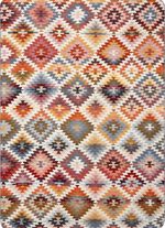 Dekentje met een mooie gehaakte zoom 