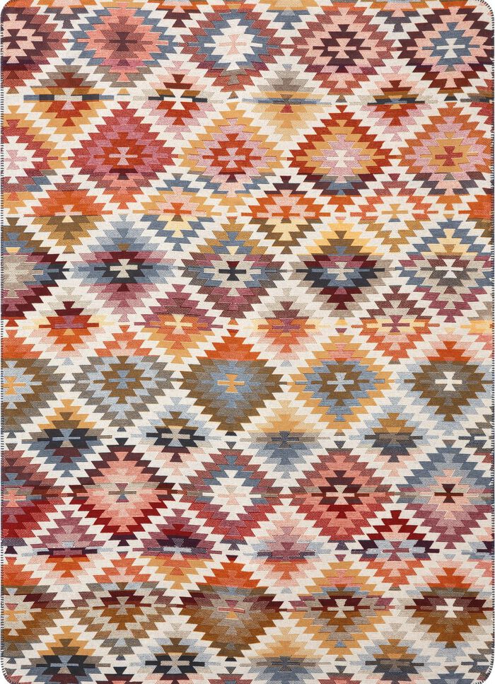 Dekentje met een mooie gehaakte zoom 