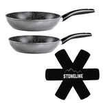 STONELINE® pannenset, 3-delig ORANJE