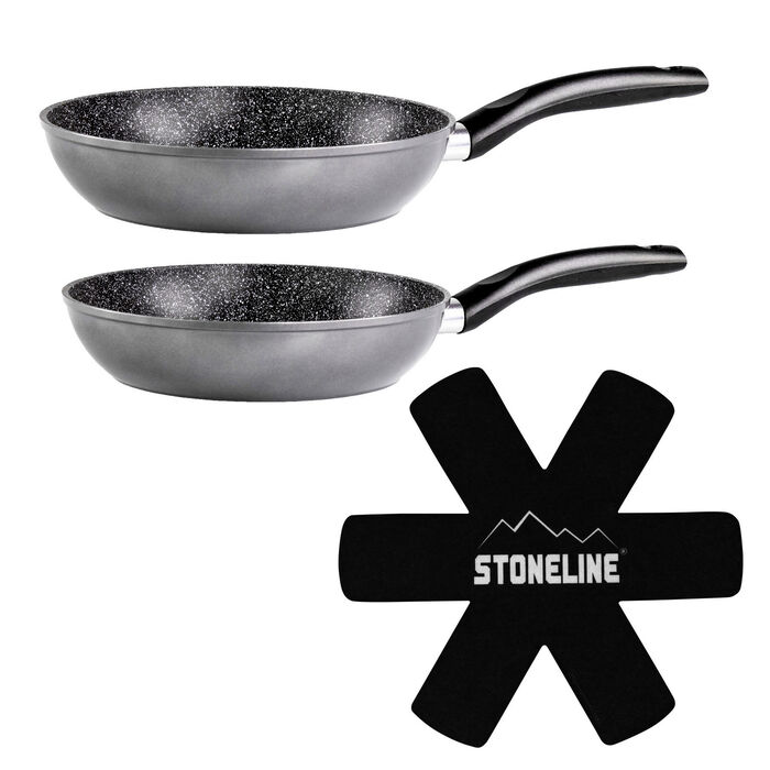 STONELINE® pannenset, 3-delig ORANJE