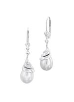 Prachtige druppelvormige oorbellen 