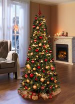 Edele boomversieringen van hoogwaardig Th&uuml;ringer glas ROODGOUD