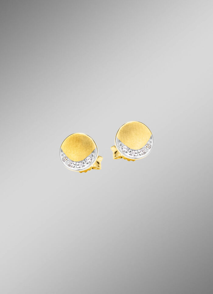 Chique oorbellen met zirkonia 