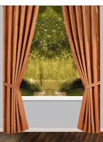 Overgordijnenset met universele railband 