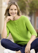 Trui met ruitpatroon 