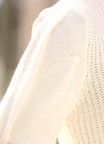 Trui met alpaca CR&Egrave;ME