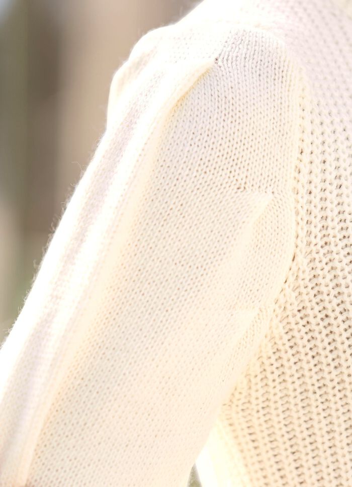 Trui met alpaca CR&Egrave;ME