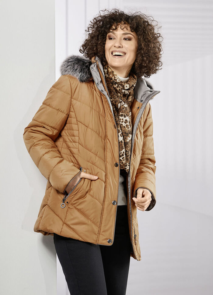 Jas in 2 kleuren KARAMEL