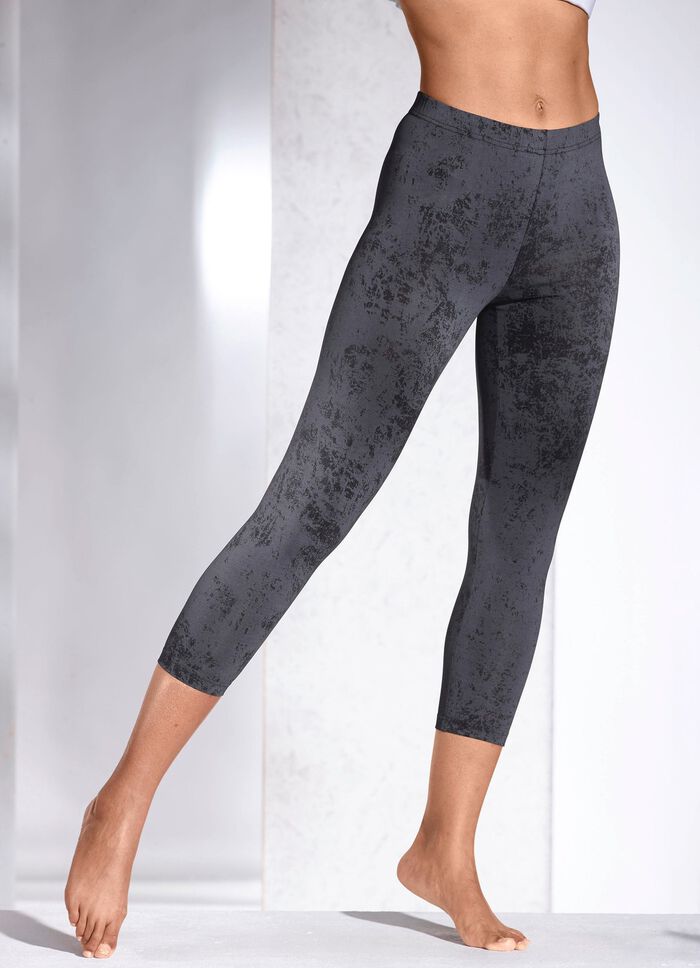 Leggings met een geweldige batiklook 